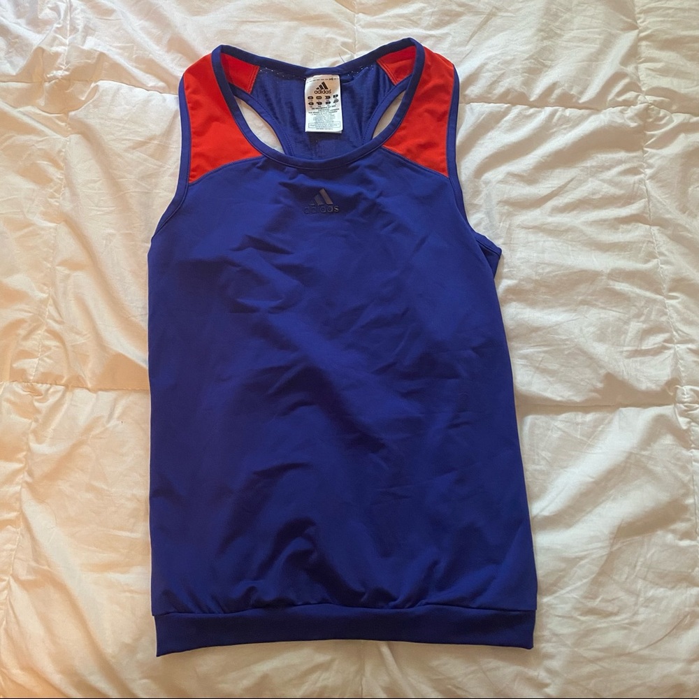 Kids Adidas Tennis workout tank top